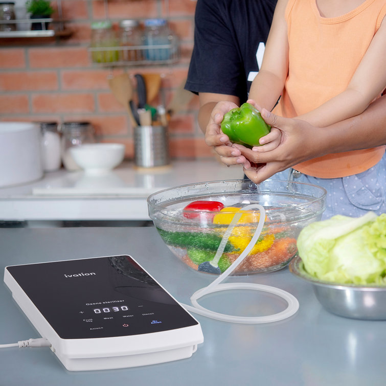 Ivation Tabletop Air Purifier with Ozone Generator Filter for 500